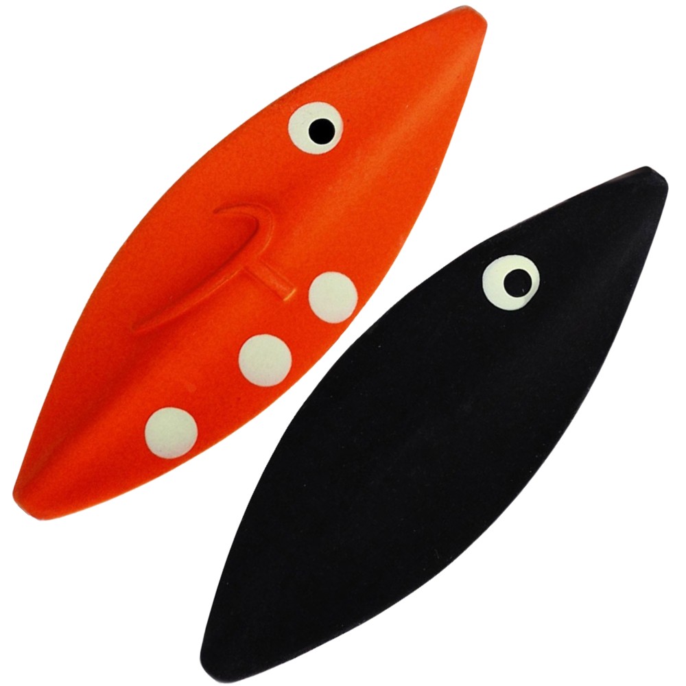 Westin Twister - Spoon Black/Orange - 4,2cm - 4g - 1 Stück