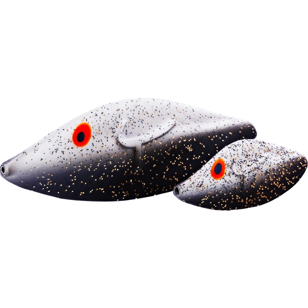 Westin Twister - Spoon Black Glow Pellet - 4,2cm - 4g - 1 Stück