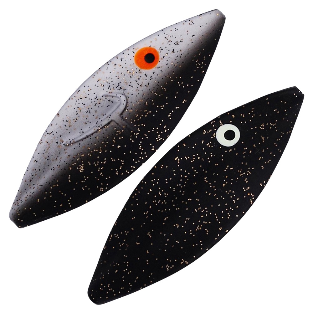 Westin Twister - Spoon Black Glow Pellet - 4,2cm - 4g - 1 Stück