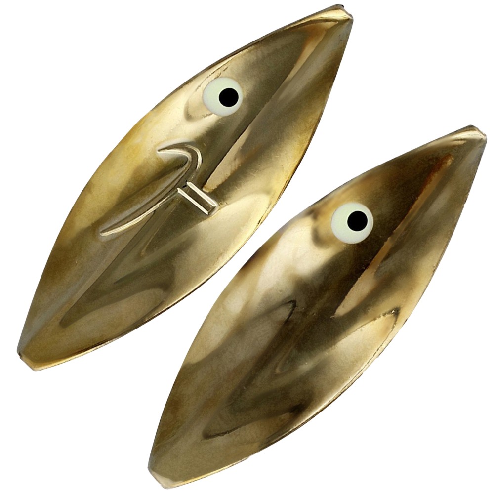 Westin Twister - Spoon Real 24k Gold - 4,2cm - 4g - 1 Stück
