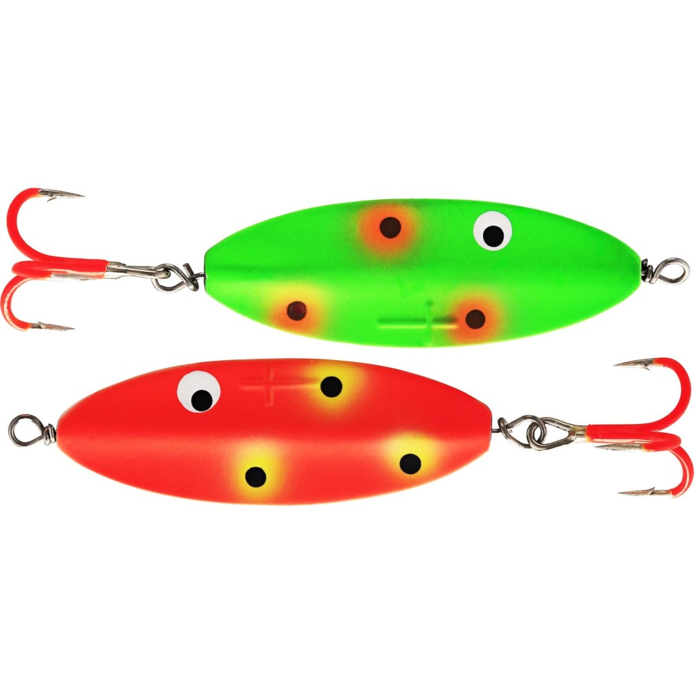 Westin Præsten Wired - Spoon Green/Orange Clown - 4cm - 3,5g - 1 Stück