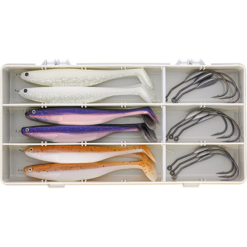 Westin Seabass Box Casting - Köderset 22 Teile