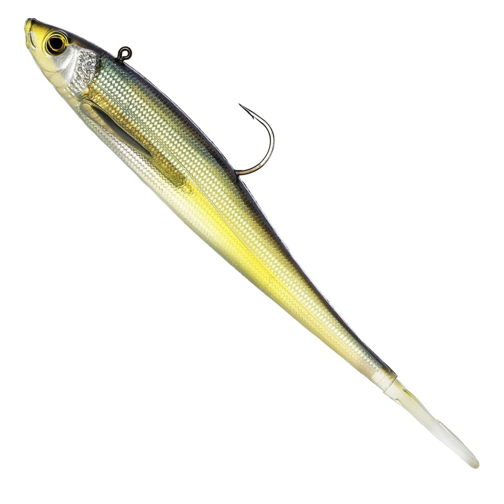 Westin TwitchTeez R2F - vormontierter Gummifisch Real Ayu - 9,5cm - 9g -1 Stück