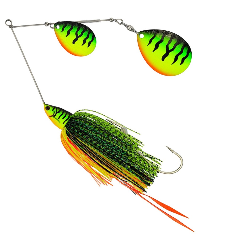 Westin Monstervibe Colorado V2 - Spinnerbait Crazy Firetiger - 65g - #8/0 - 1 Stück