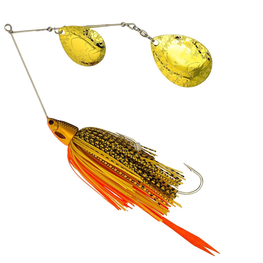 Westin Monstervibe Colorado V2 - Spinnerbait Gold Rush - 65g - #8/0 - 1 Stück