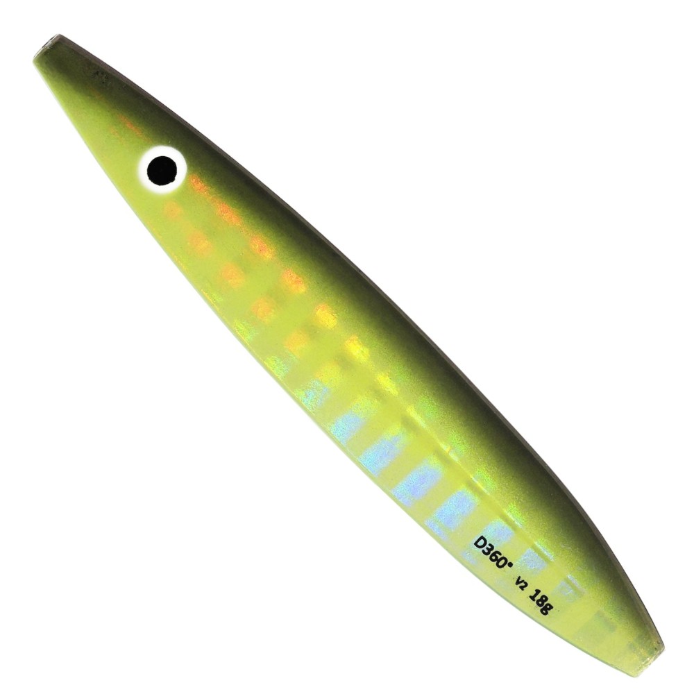 Westin D360° V2 - Inlineblinker Motoroil UV Striped - 8cm - 12g