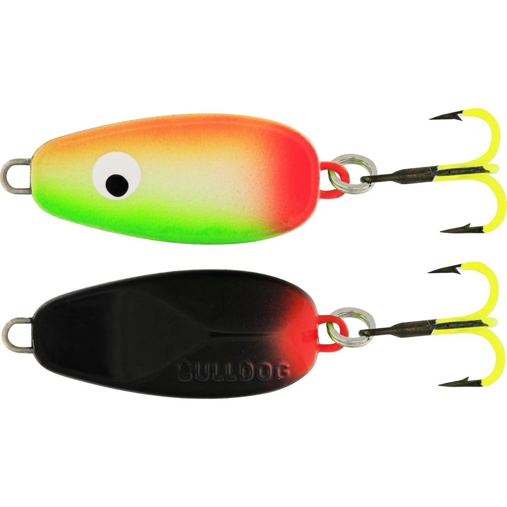 Westin Bulldog - Spoon Green/Orange Glow (Ultimate) - 3,9cm - 7g - 1 Stück