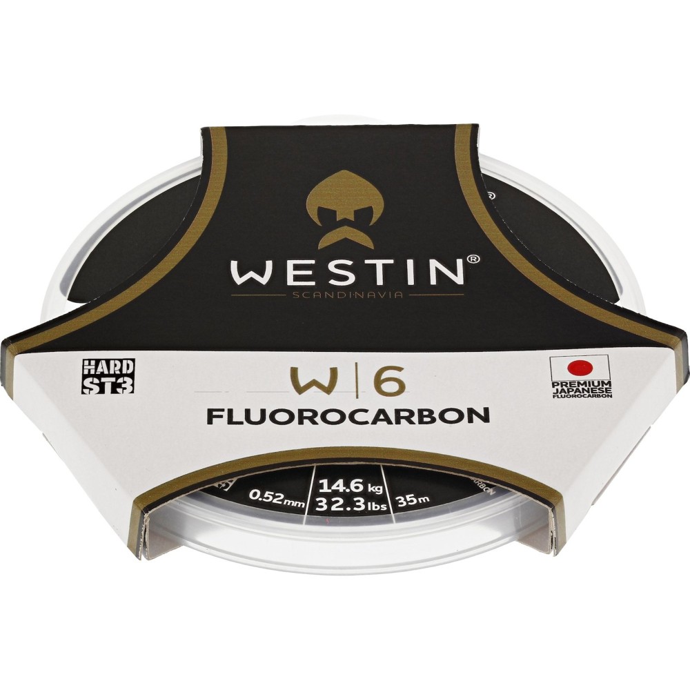 Westin Westin W6 ST3 Fluorocarbon Clear - 0,73mm - 29,1kg - 35m