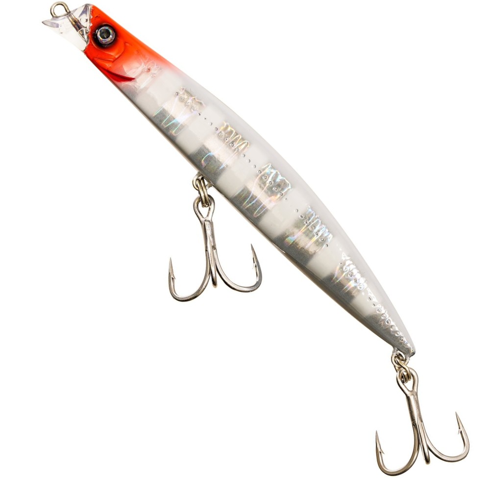 Westin Diggin' Sardine - Stickbait Redhead Zebra Glow - 13,5cm - 62g - 1 Stück