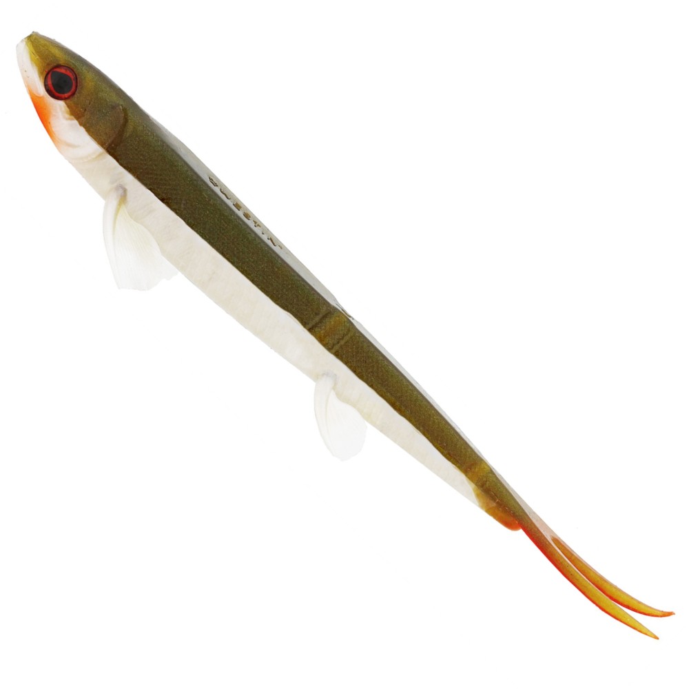 Westin TwinTeez Pelagic V-Tail - Gummifisch Bass Orange - 14cm - 15g - 2 Stück