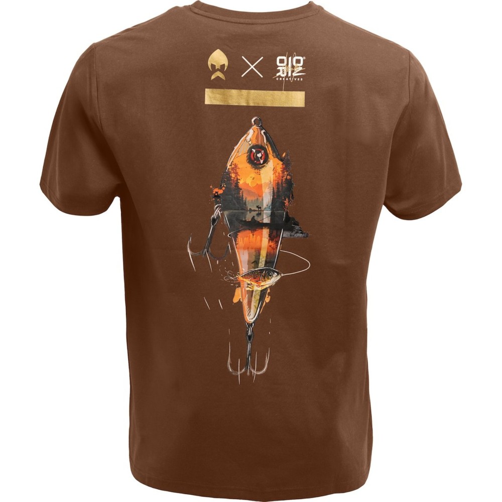 Westin Swimlure T-Shirt - Bekleidung Dark Brown - M - 1 Stück