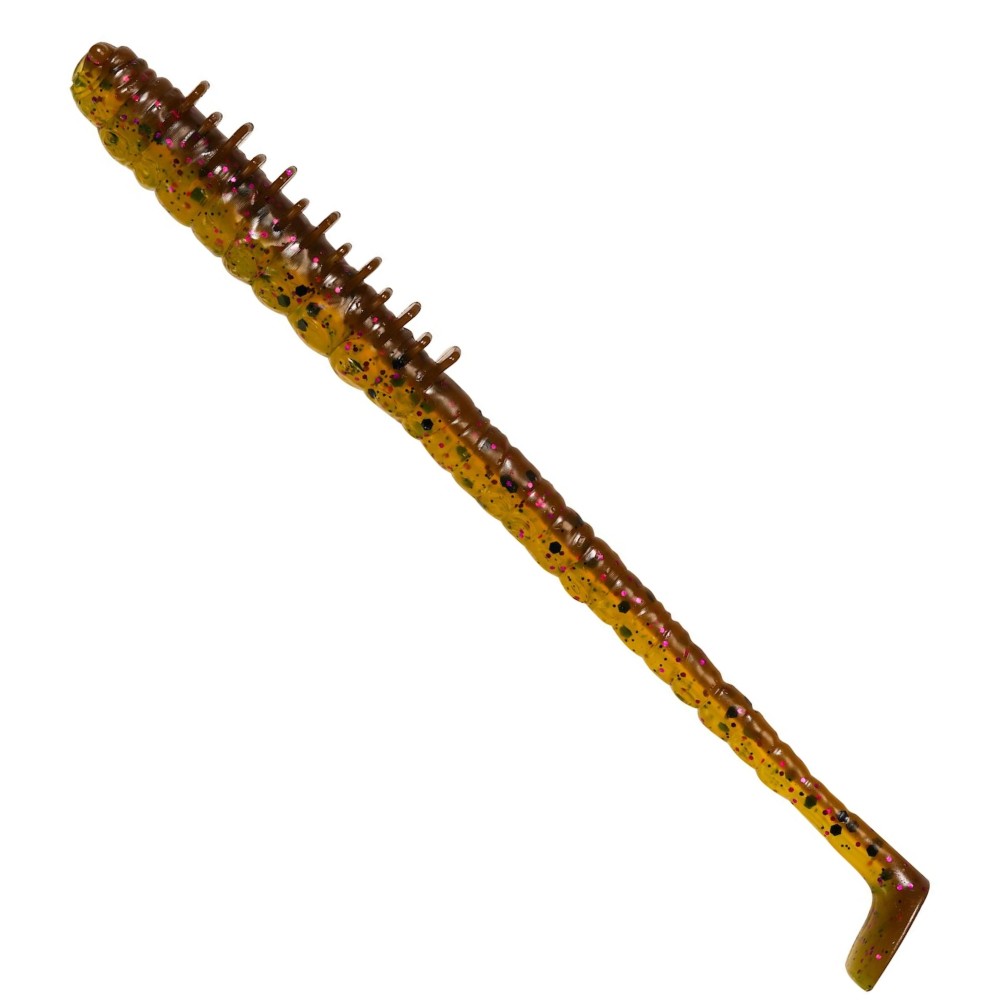 Westin Wiggle Worm - Wurm Pumpkin Pepper - 11cm - 4g - 4 Stück