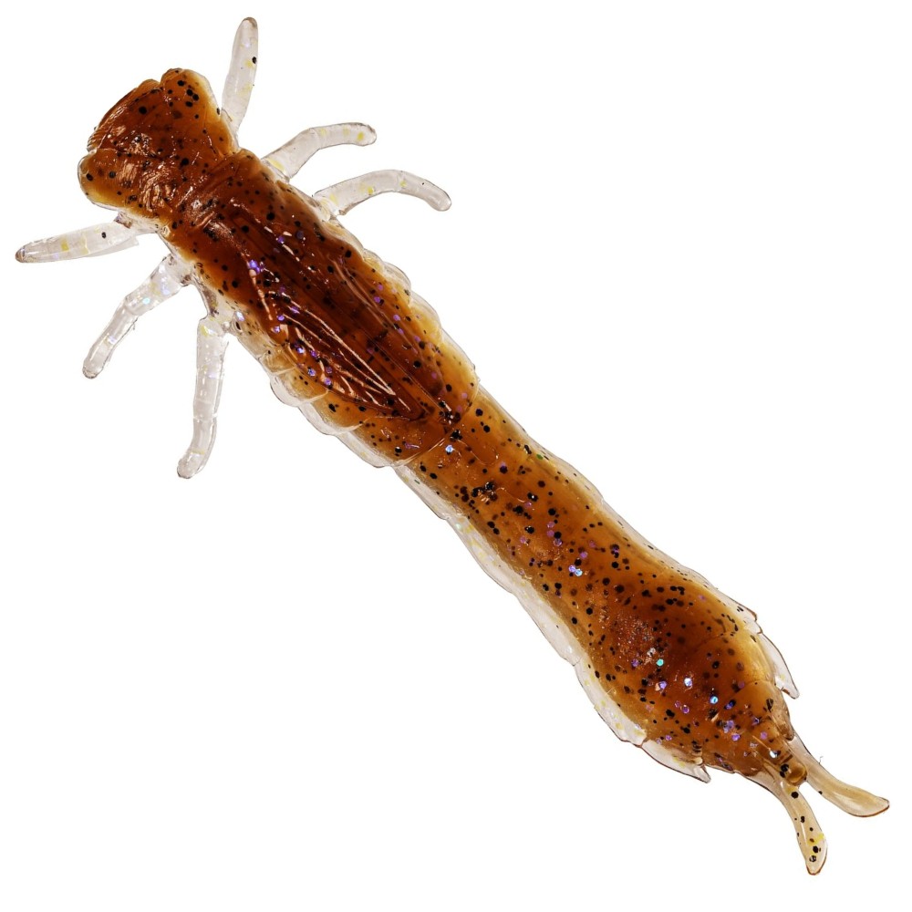 Westin Odonata Ned - Creaturebait Brown Shiner - 6,5cm - 2g - 4 Stück