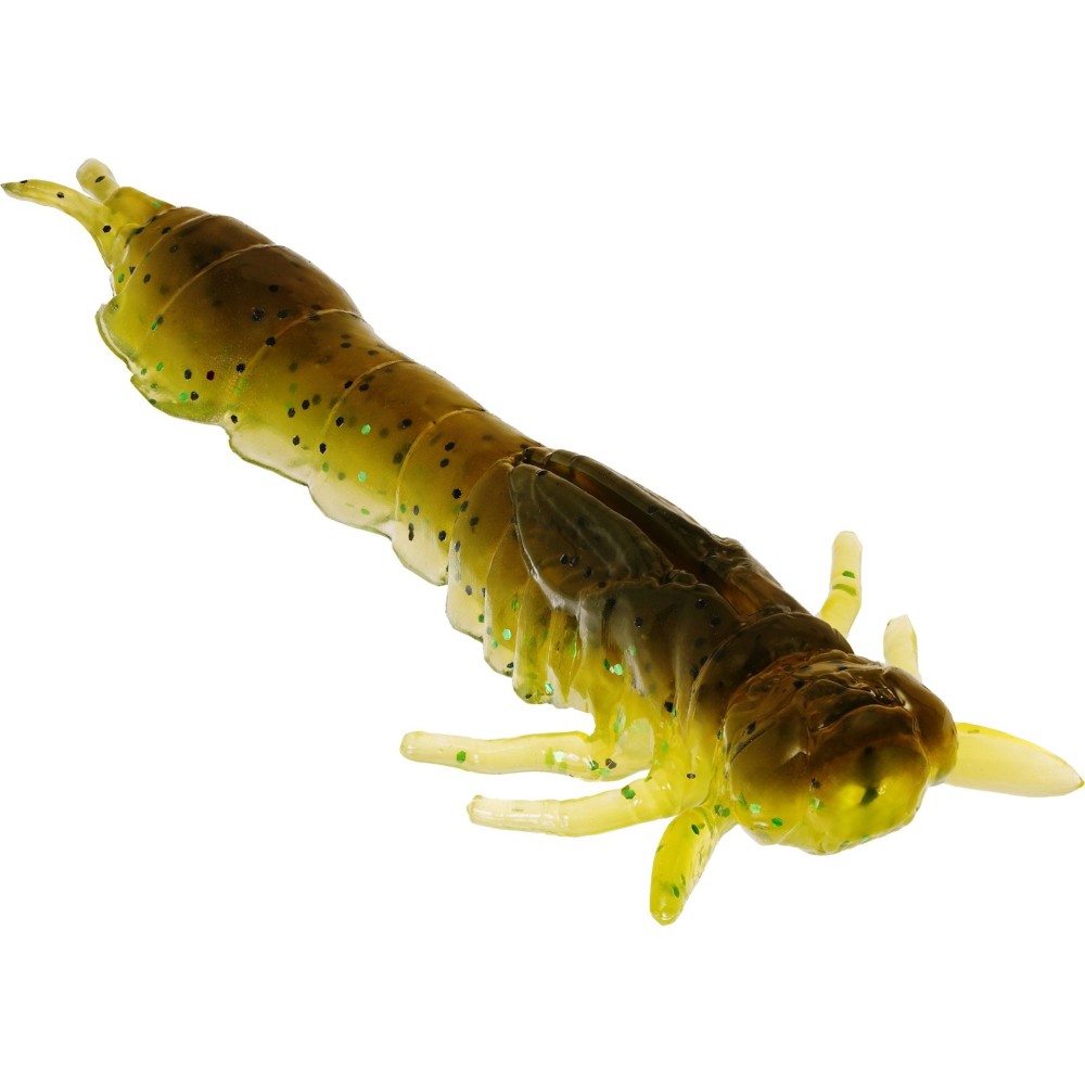 Westin Odonata Ned - Creaturebait UV Moss - 6,5cm - 2g - 4 Stück