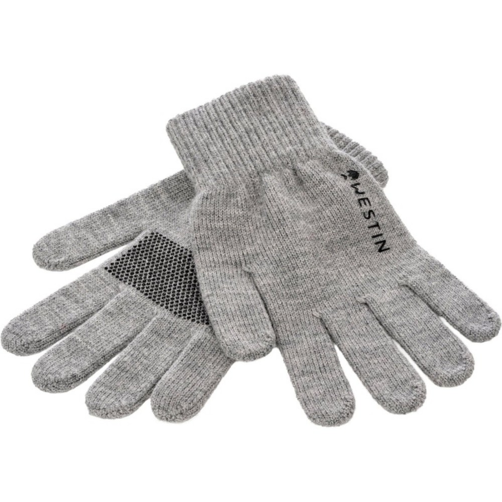 Westin Merino Wool Gloves - Handschuhe Light Grey Melange - Medium