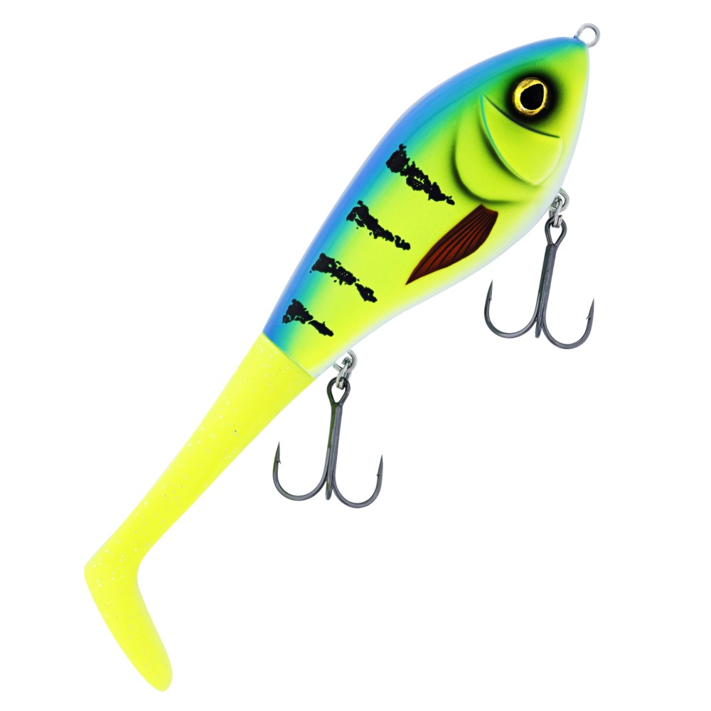 Westin Swim Tail - Jerkbait Striped Bluegrass - 10cm - 34g - suspending