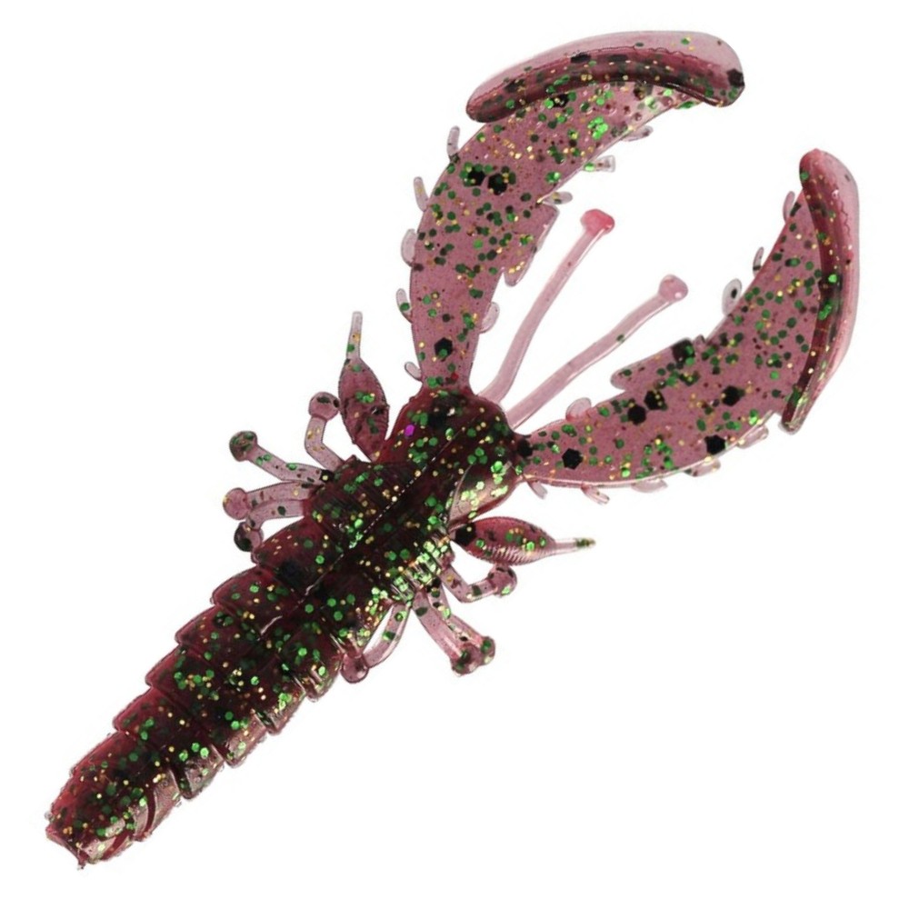 Westin CreCraw Slim Creaturebait - Krebs Sangria - 7,5cm - 3g - 4 Stück