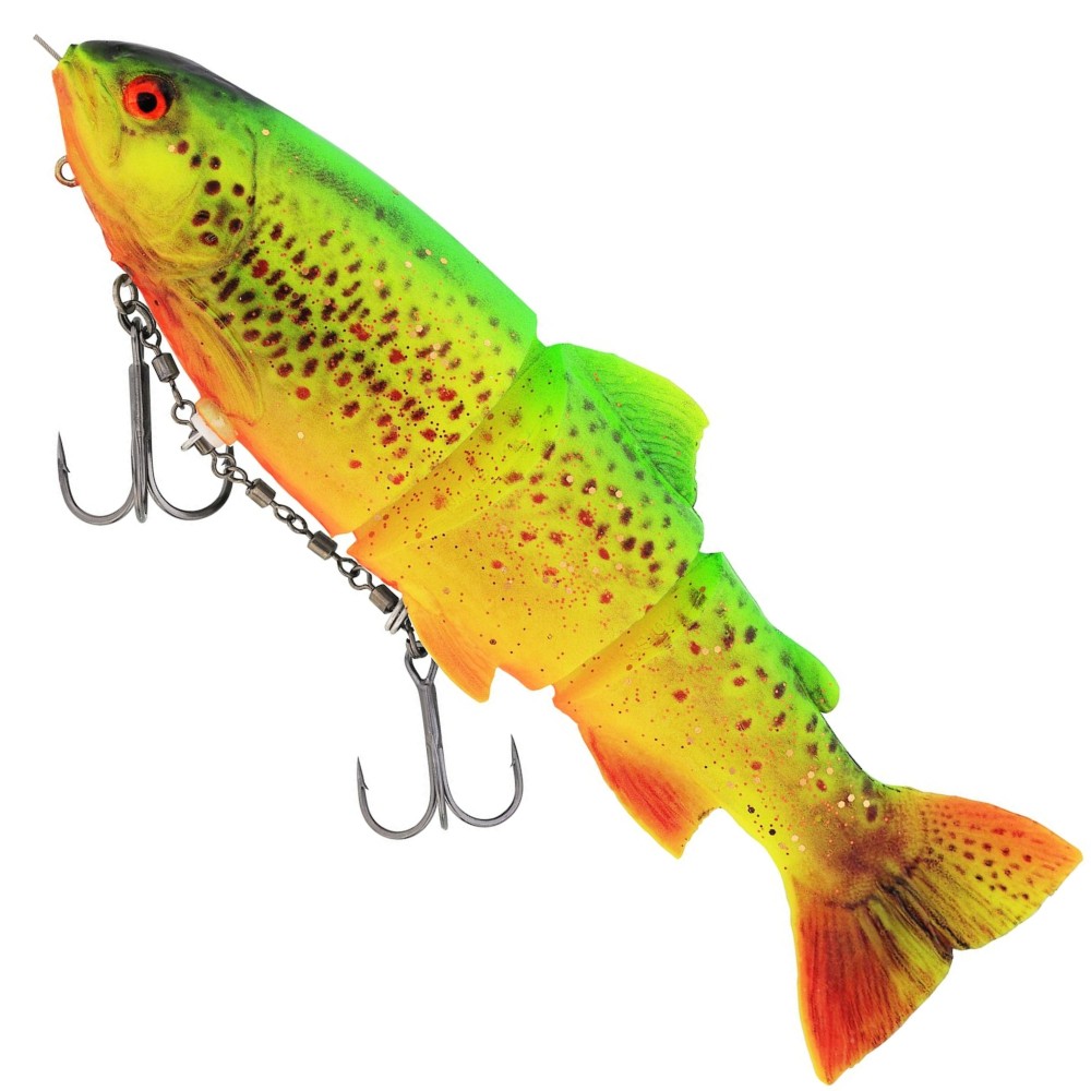 Westin Tommy The Trout Inline - Swimbait Firetiger Trout - 25 cm - 195g - Slow Sinking - 1 Stück