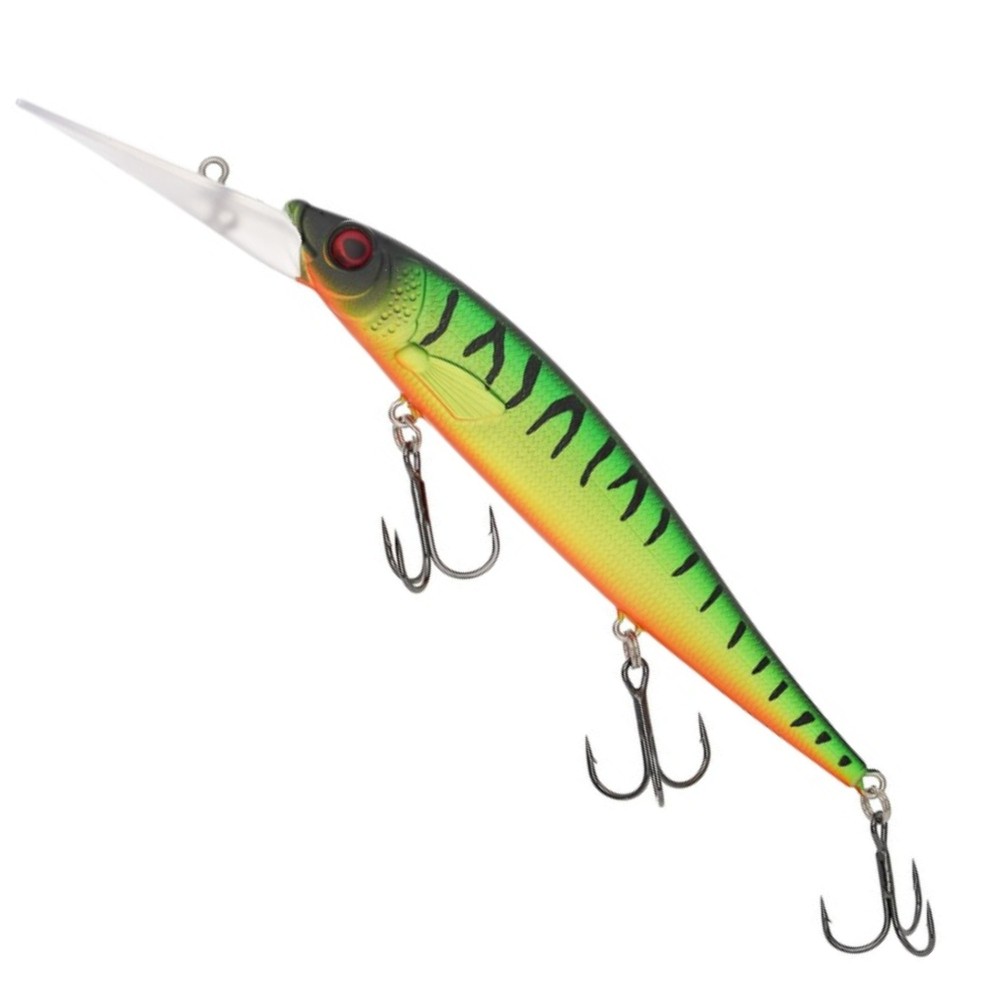 Westin Jerkbite DR 11cm - Wobbler Firetiger - 11cm - 15g - suspending - 1 Stück