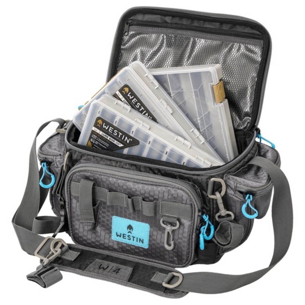 Westin W4 HD Lure Bag - Tasche Titanium Grey - 43x25x20 cm - 1 Stück