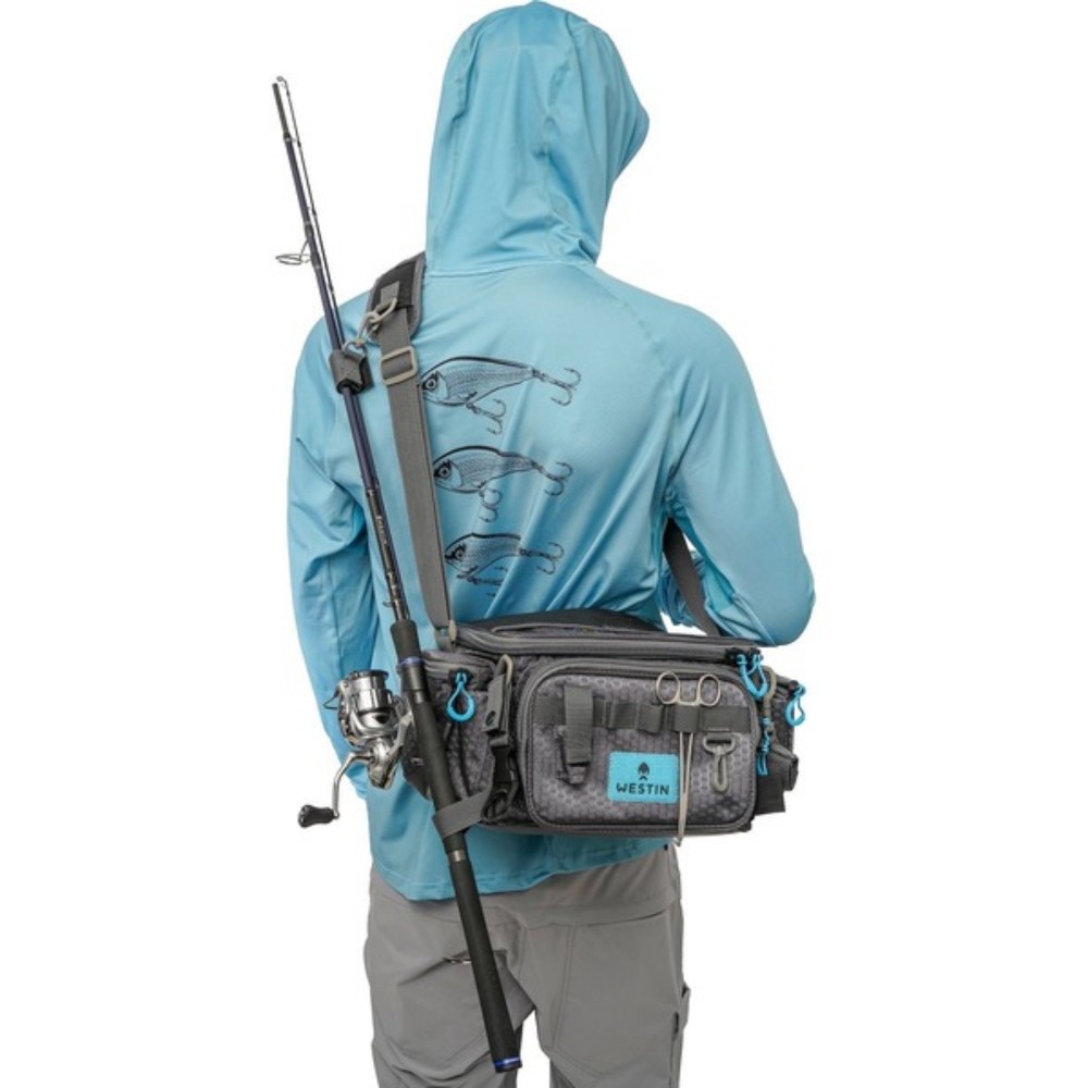 Westin W4 HD Lure Bag - Tasche Titanium Grey - 43x25x20 cm - 1 Stück