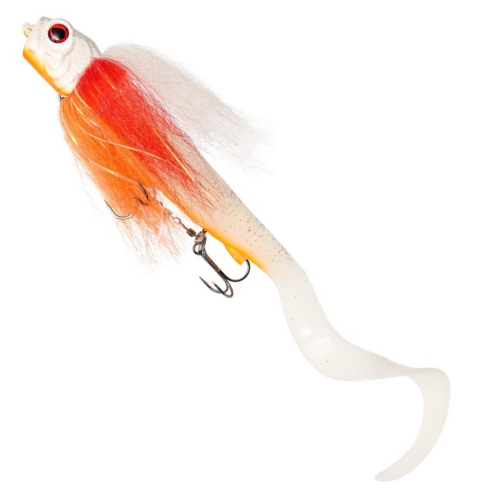Westin Pike Teezer R2F - Hybridköder Orange Snow - 24cm - 75g - slow sinking - 1 Stück