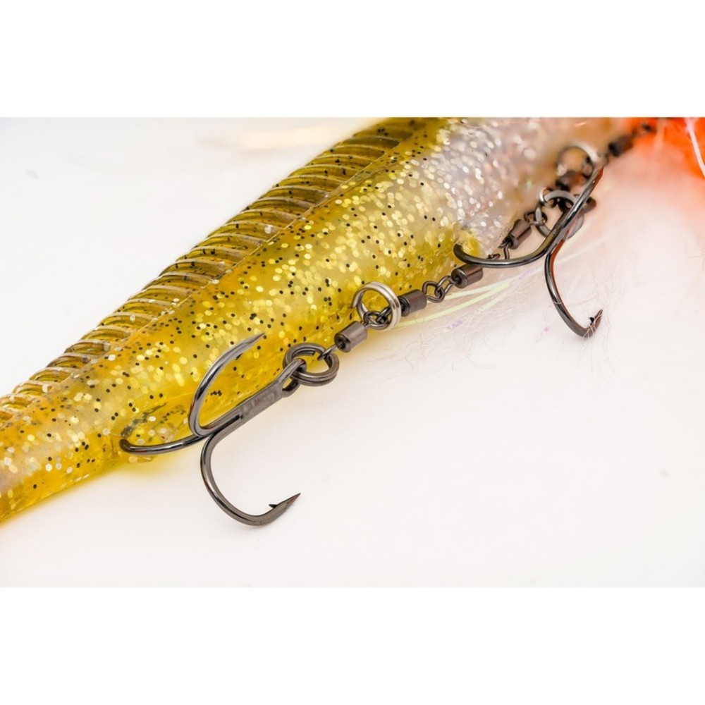 Westin Pike Teezer R2F - Hybridköder Red Hood - 24cm - 75g - slow sinking - 1 Stück