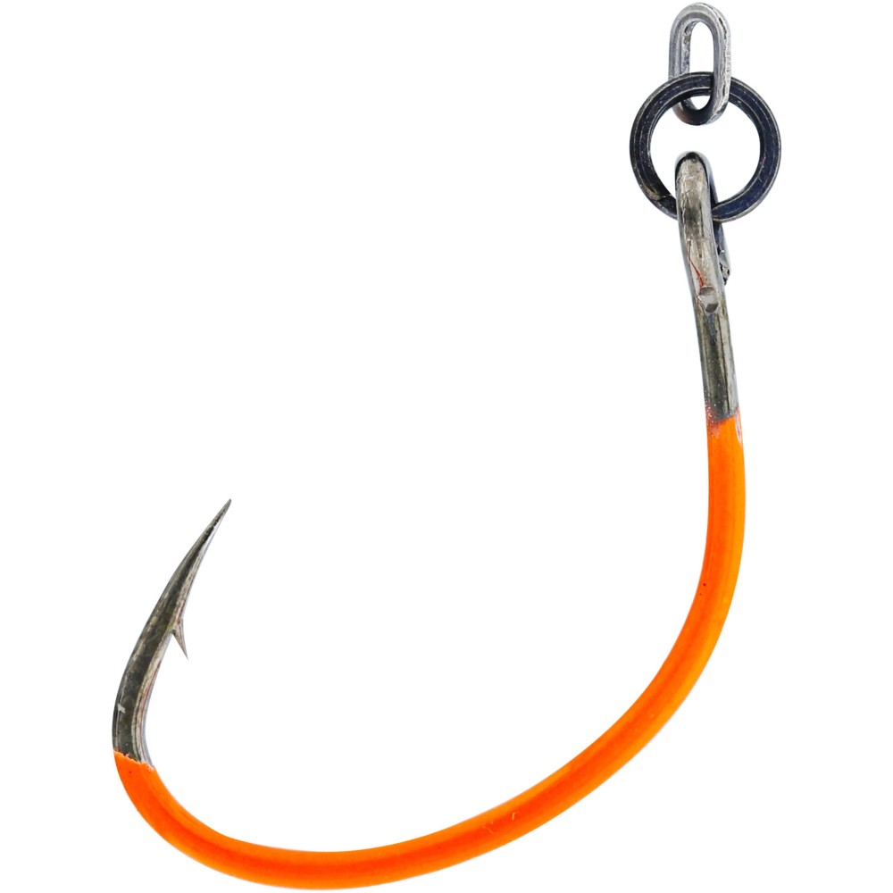 Westin Rigged Seatrout - Single Hook - Einzelhaken UV Orange - Gr. 3/0