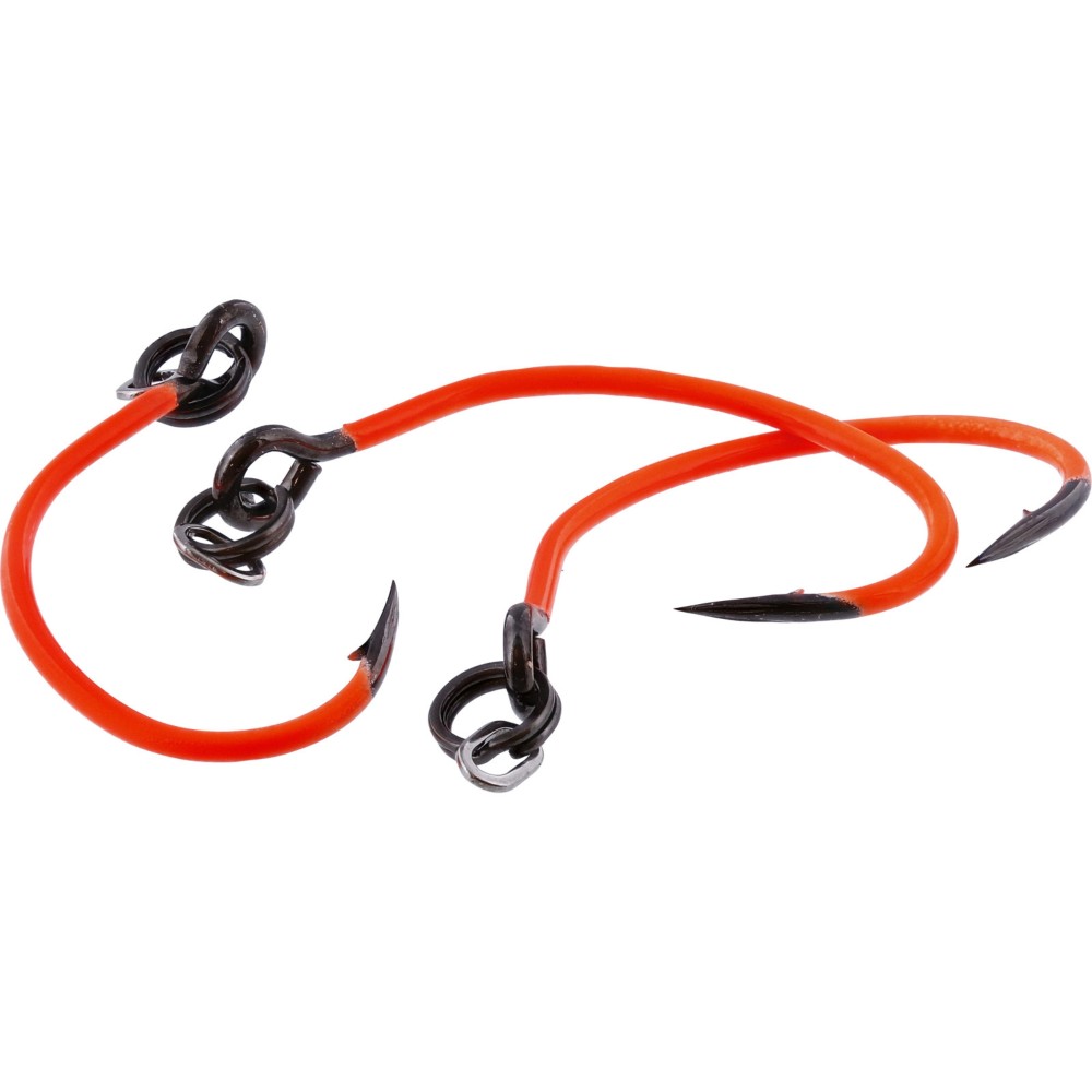 Westin Rigged Seatrout - Single Hook - Einzelhaken UV Orange - Gr. 2