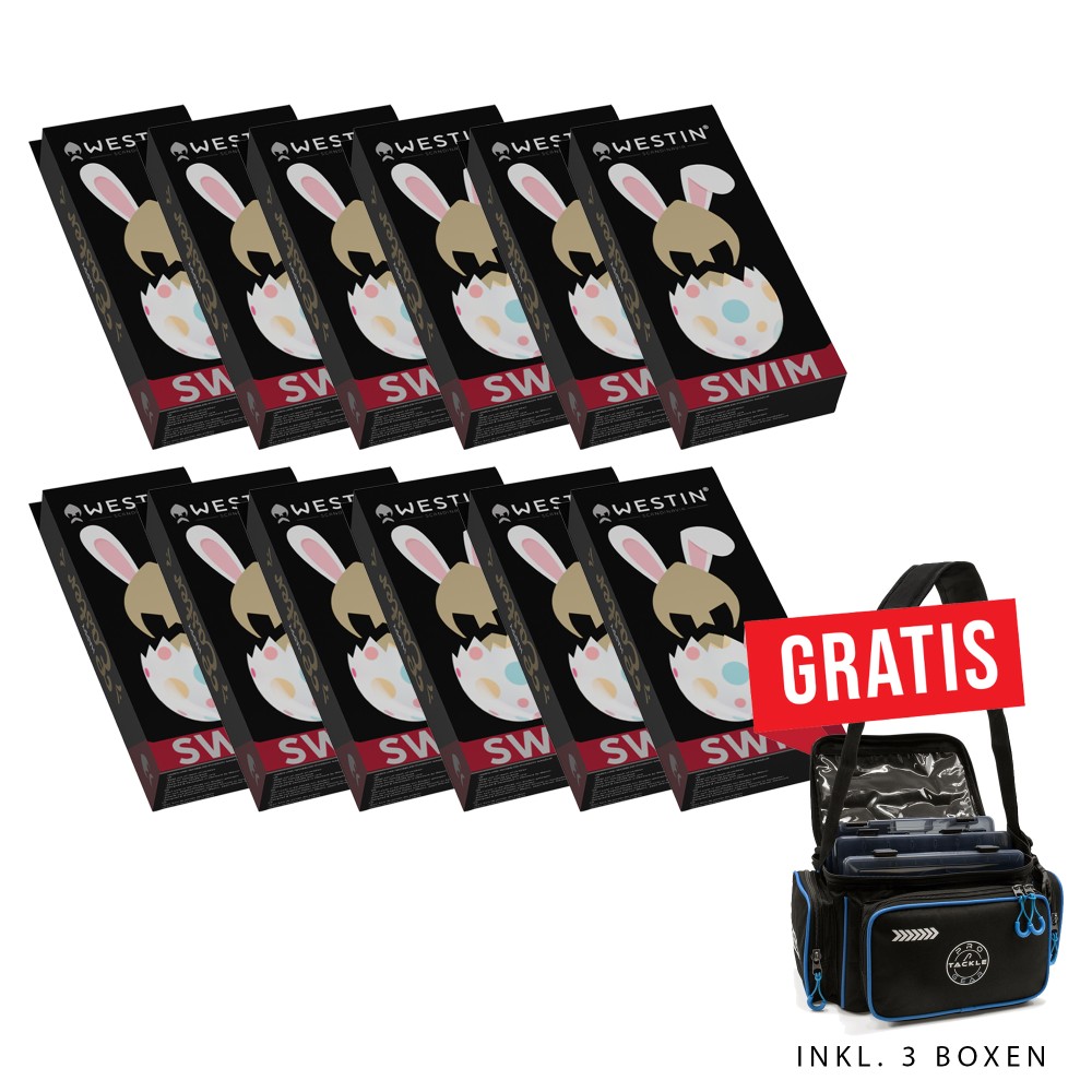 Westin 12x Swim Glidebait Easter Edition 2026 + *GRATIS* Shoulder Bag - Jerkbait - Oster Edition